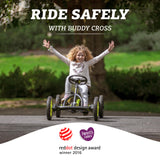 BERG Pedal Gokart Buddy Cross | Coche de Pedales, Seguro y Estabilidad, Juguete para niños Adecuado para niños de 3 a 8 años