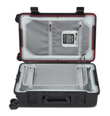 PELI ATX 22 Equipaje de Mano; Equipaje rígido Premium diseñado para Aventuras críticas y Viajes cotidianos; Impermeable y a Prueba de Polvo; Volumen 26L; Color: Negro