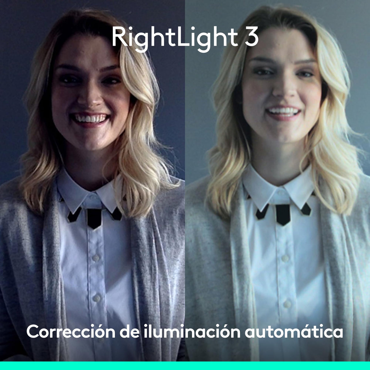 Logitech Brio 4K Webcam para empresa, inicio de sesión biométrico con Windows Hello, corrección de iluminación automática, cancelación de ruido, Microsoft Teams, Zoom, Google Meet y PC/Mac - Grafito