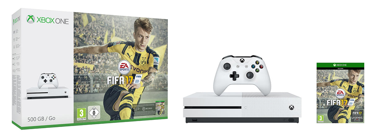 Xbox One S Fifa 17 Bundle (500 GB) [Importación Inglesa]