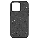 Swarovski Funda High para iPhone 14, funda para Smartphone de Cristal Negro de la Colección High de Swarovski, 15 Pro Max, Negro
