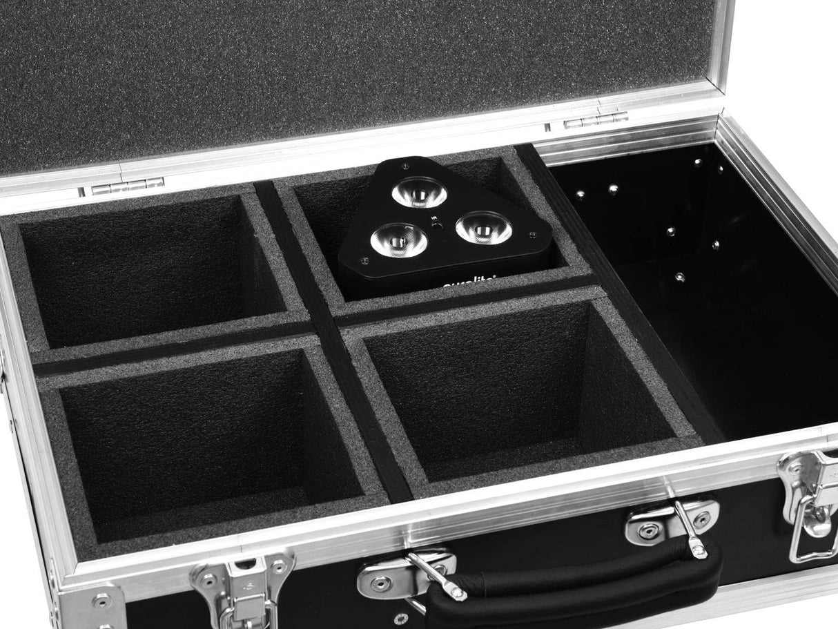 ROADINGER Flight Case para el Transporte de Efectos de Luces Cables Faros 4X TL-3 TCL