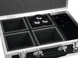 ROADINGER Flight Case para el Transporte de Efectos de Luces Cables Faros 4X TL-3 TCL