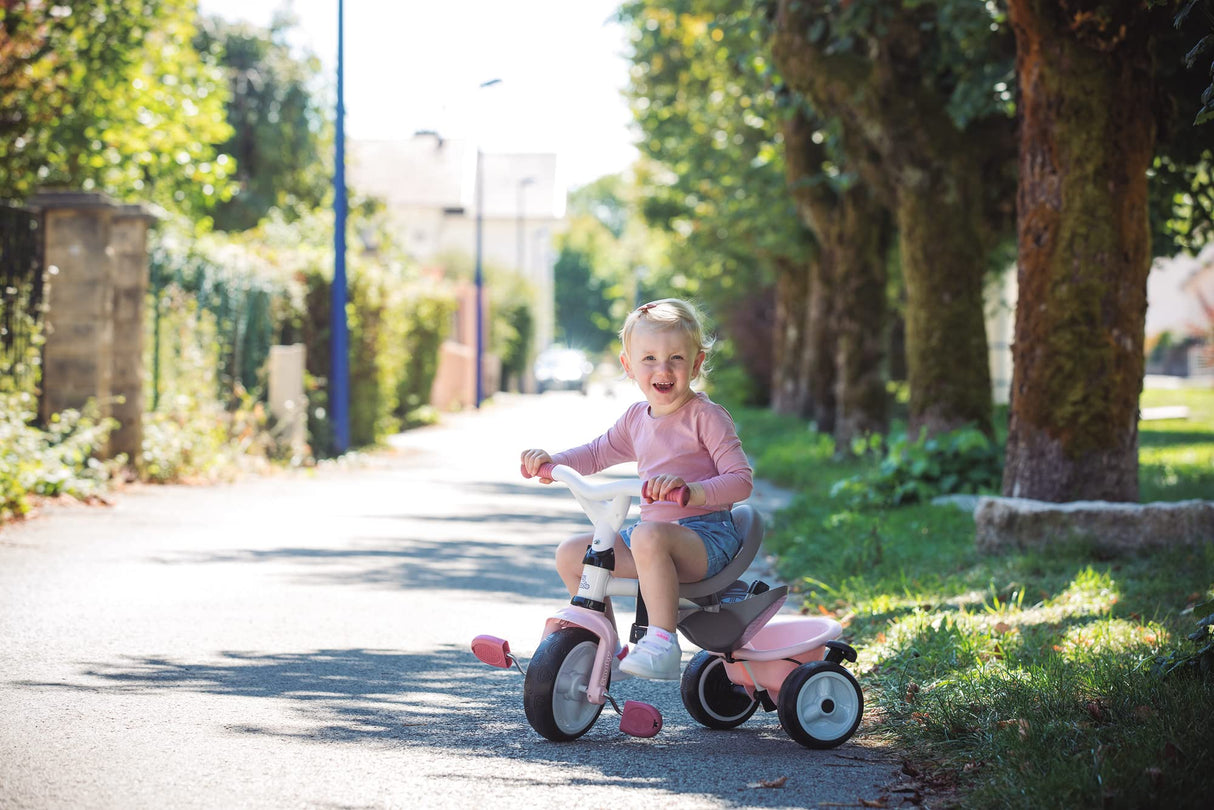 Smoby- Triciclo Baby Balade Rosa (741401)