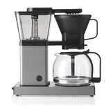 Trebs Filter Coffee Machine 24110 - Coffee Machine with Direct Brewing System - 10 Cups at 1 L Capacity - Automatic Shut-Off - Drip Stop - Aluminium Design - Aluminium/Black