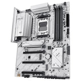 ASUS B650E MAX Gaming WiFi W - Placa Base AMD B650 ATX, Blanco, DDR5, PCIe 5.0, Ranuras M.2, Wi-Fi 6E, 2.5Gb Ethernet, DisplayPort, HDMI, USB Tipo-A y Tipo-C, BIOS Flashback, Aura Sync