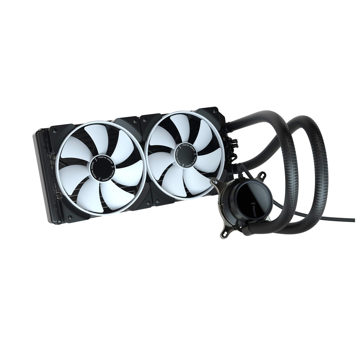 Fractal Design Celsius+ S28 Prisma PWM ARGB 280mm Silent Performance Slim Radiator AIO CPU Liquid/Water Cooler