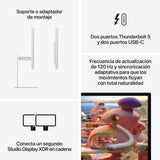 Apple Studio Display XDR: Vidrio nanotexturizado, Adaptador de Montaje VESA