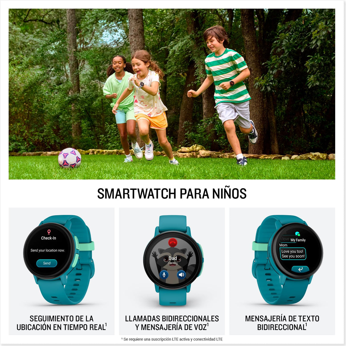 Garmin Bounce 2, Smartwatch y Monitor de Actividad física para niños, Apto para Nadar, Correa Ajustable, hasta 2 días de duración de la batería, Verde