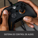 SCUF VALOR PRO Mando Xbox Performance con Cable – Palas Traseras Personalizables, Gatillos Instantáneos, Palancas de Efecto Hall, Controles de Audio, Xbox Series X|S, Xbox One, Windows PC – Gris Acero