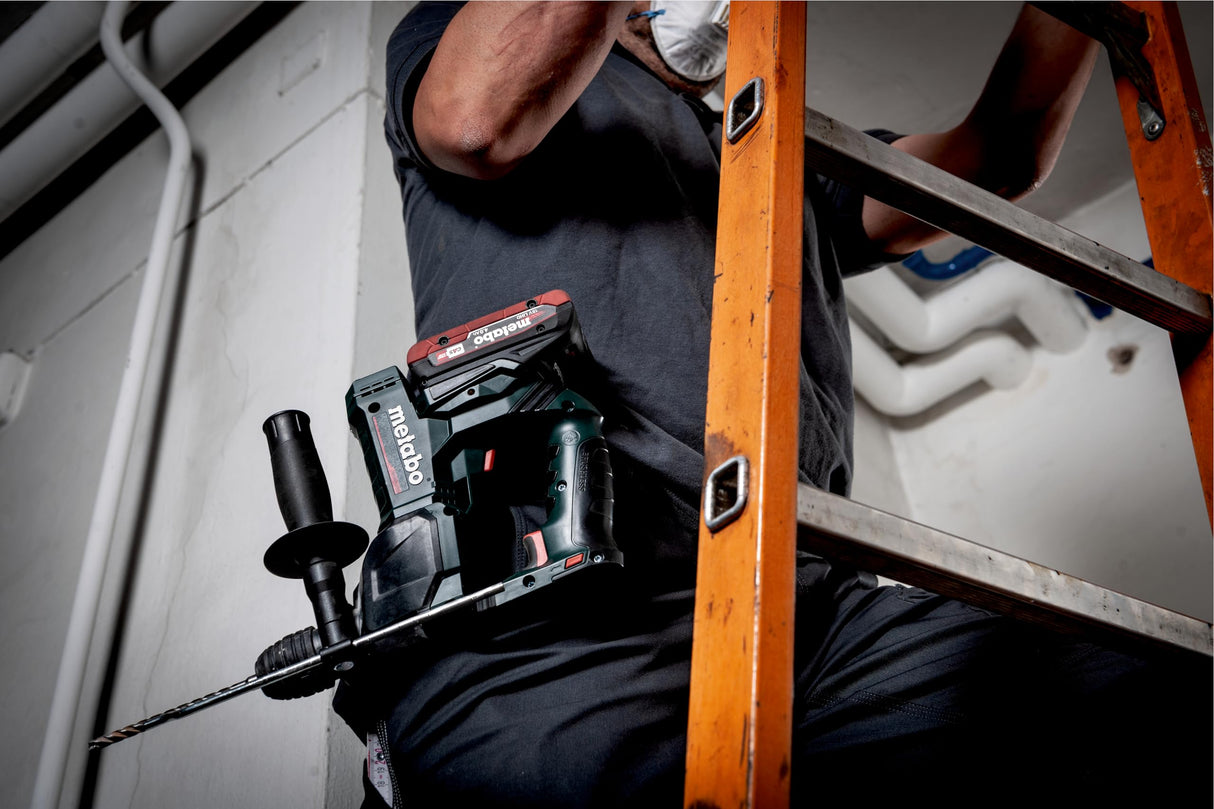 Metabo Martillo Inalámbrico BH 18 LTX BL 16 Potente y Compacto con Innovadora Tecnología de Seguridad Ideal para Perforación sin Fatiga