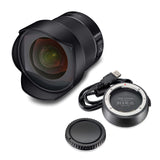 SAMYANG AF 23277 F2.8 DSLR - Foco automático para Canon EF 8008 + estación de Lente Gran Angular con Distancia Focal Fija de 14 mm, Enfoque automático, para cámaras Canon EF Mount, Color Negro