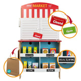 Play & Learn - Heladería con Cocinita de Madera (ColorBaby 85290)