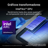 ASUS NUC Pro AI Mini PC, Procesador Intel Core Ultra 5 226V, Intel ARC Graphics, 16GB RAM DDR5, 512GB SSD, Windows 11 Home, Copilot+, Negro