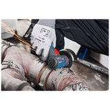 Bosch Professional 12V System GWS 12V-76 - Amoladora angular a batería (Ø 76 mm, 19500 rpm, 3 discos, sin batería, en L-BOXX)