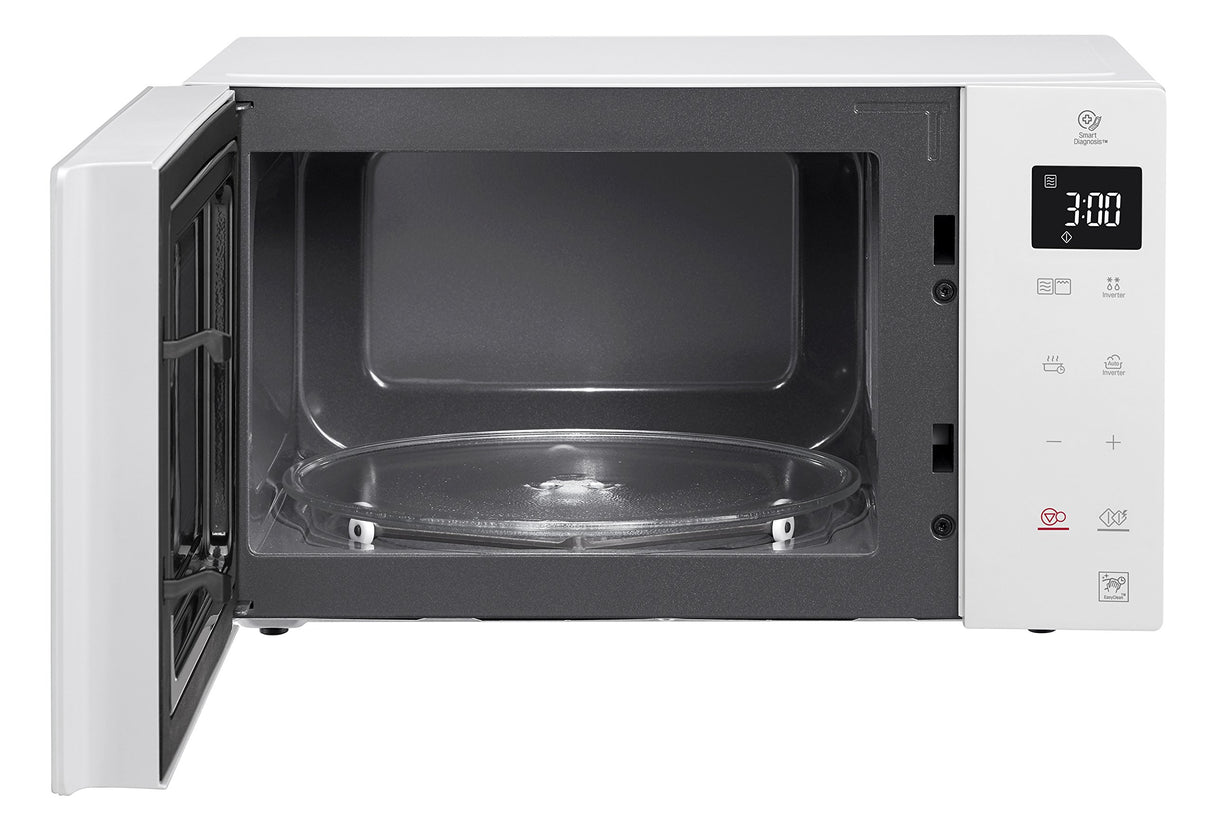 LG Electronics NeoChef MH6535GIH - Microondas con parrilla (1000 W, 25 L, pantalla digital), color blanco