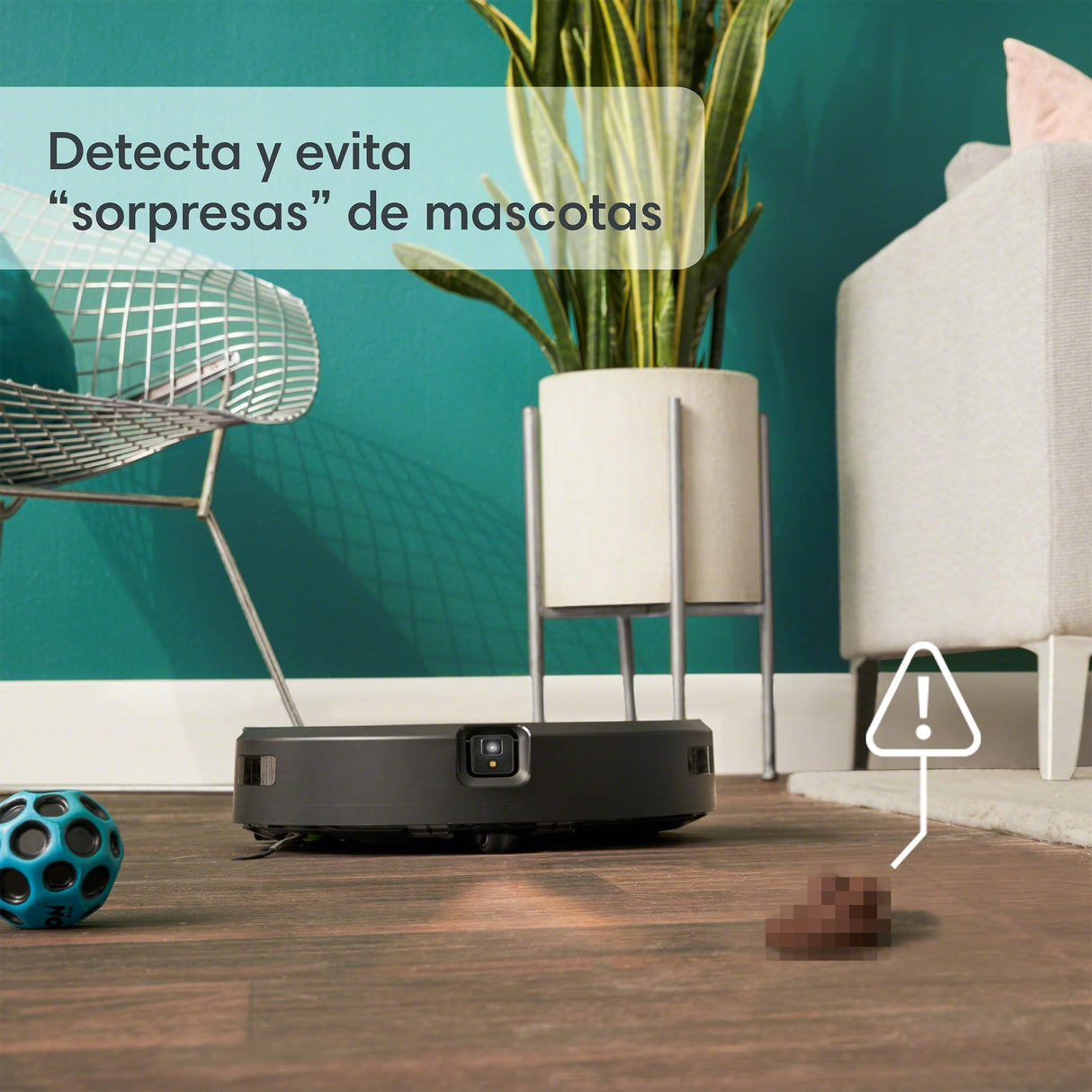 iRobot Roomba Combo j7 Robot Aspirador y friegasuelos 2 en 1 (c7156) - Robot Aspirador con conexión Wi-Fi - Paño retráctil - Mapeado avanzado - Navegación Inteligente - Recarga y reanuda el Trabajo
