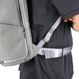 VANGUARD Veo City B37 GY - Mochila para cámara DSLR y Mirrorless con compartimento para tablet