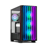 YEYIAN Caja PC Gamer Mirage X | Torre Completa | Chasis 1.0mm | Fuentes Alimentación ATX 2, 3 | Panel Lateral Vidrio Templado | Cooler CPU hasta 180 mm | GPU hasta 420 mm