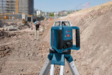 Bosch Professional GRL 400 H - Nivel láser giratorio (uso con un solo botón, alcance Ø: hasta 400m, en maletín)