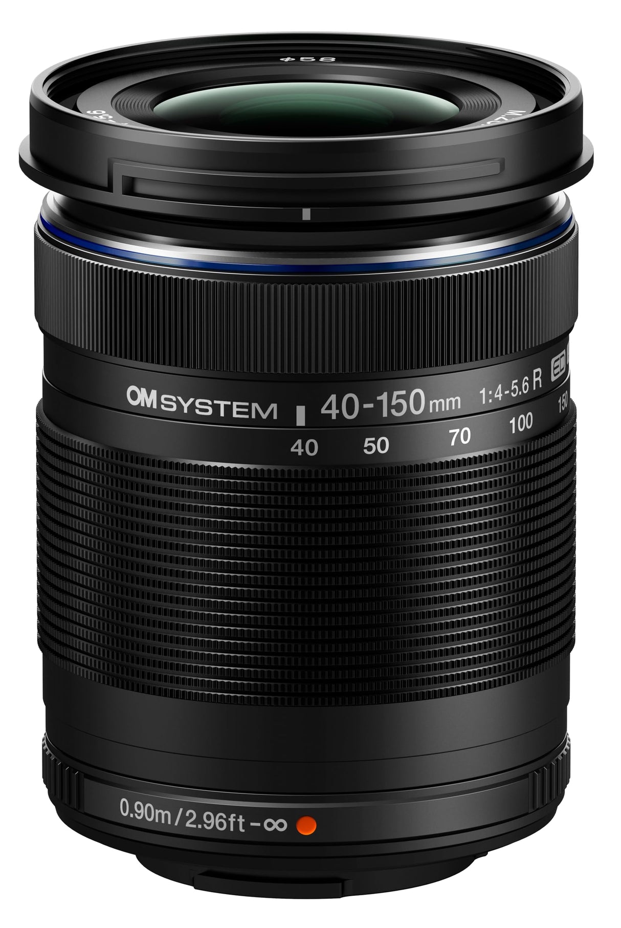 OM SYSTEM M.Zuiko Digital ED 40-150mm f/4-5.6 R Lente para Micro Cuatro Tercios, Negro