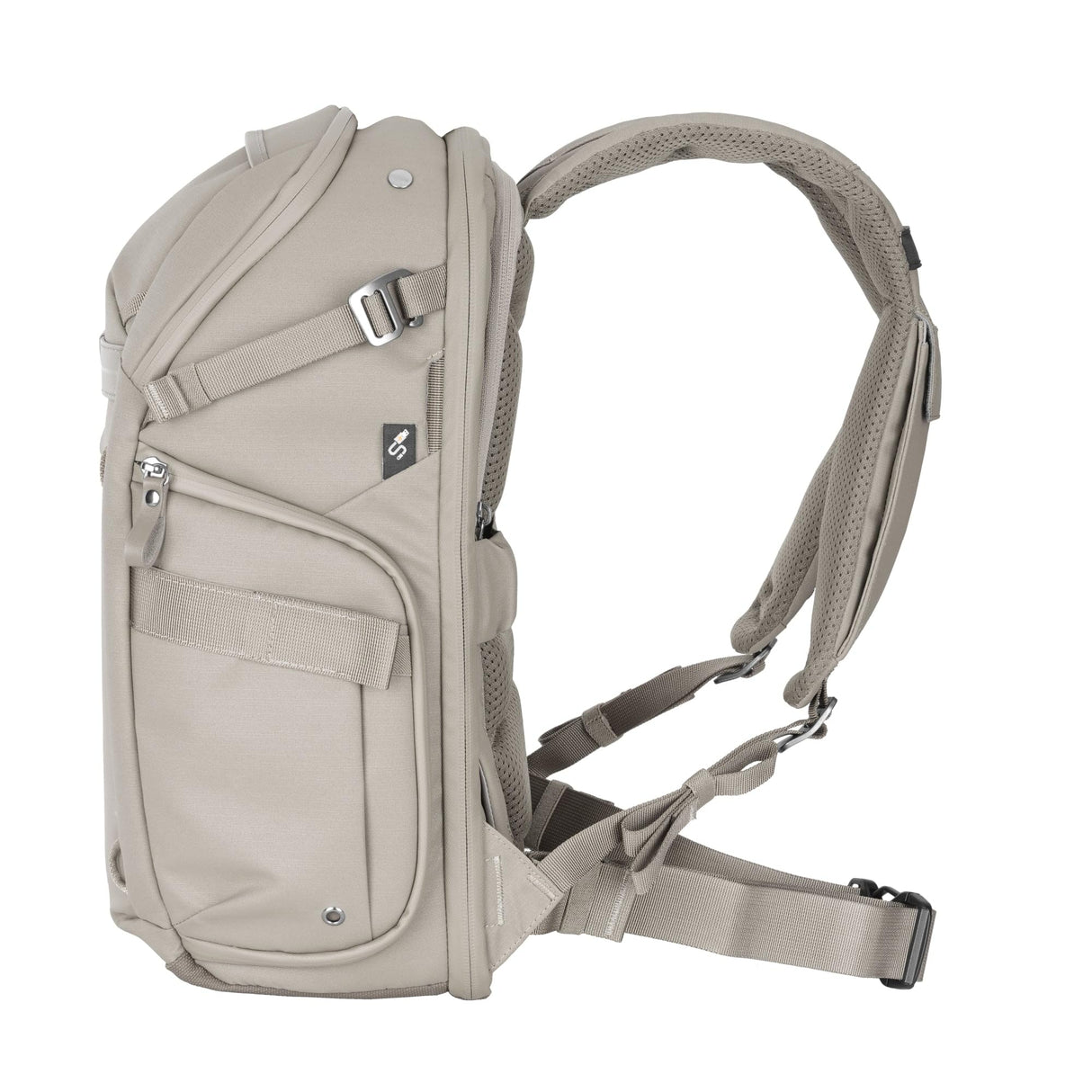 VANGUARD Veo Metro B20L CM - Mochila fotográfica para cámara objetivos y portátil de 14 pulgadas, crema