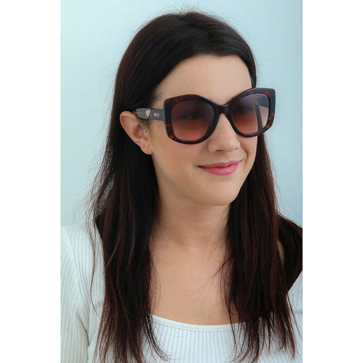Nina Ricci Snr317 Gafas, Red Havana+Opal Red, 53 para Mujer