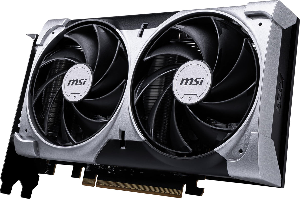 MSI GeForce RTX™ 5060 8G Ventus 2X OC, Tarjeta gráfica - NVIDIA RTX 5060, 8G GDDR7, 28 Gbps, PCI Gen 5, Negra