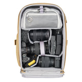VANGUARD Veo Metro B20L BG - Mochila fotográfica para cámara objetivos y portátil de 14 pulgadas, beige