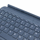 Microsoft - Teclado Tipo Cover Surface Go Signature - Teclado AZERTY francés - Azul Glaciar (Alcantara) - Compatible Solo con Surface Go, Surface Go 2 y Surface Go 3
