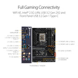 ASUS TUF Gaming Z690-PLUS WiFi - Placa Base Gaming ATX Intel Z690 LGA 1700 (VRM de 15 Fases, PCIe 5.0, RAM DDR5, 4 x M.2, Wi-Fi 6, USB 3.2 Gen. 2 de Tipo C Frontal, Thunderbolt 4 e iluminación RGB)