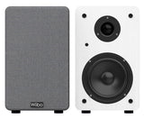 Wiibo Karino 200 White Altavoces HiFi Estanteria 2 Vias Reflex Pareja