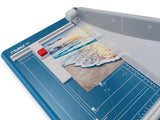 Dahle A4 - Guillotina 340 mm Longitud de corte de 2,5 mm de corte/Capacidad - Azul
