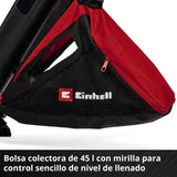 Einhell Profesional Aspirador de hojas con batería VENTURRO 36/240 Power X-Change (36V, potencia de aspiración 740m³/h, bolsa colectora 45l, func. de soplado hasta 240km/h, sin batería)
