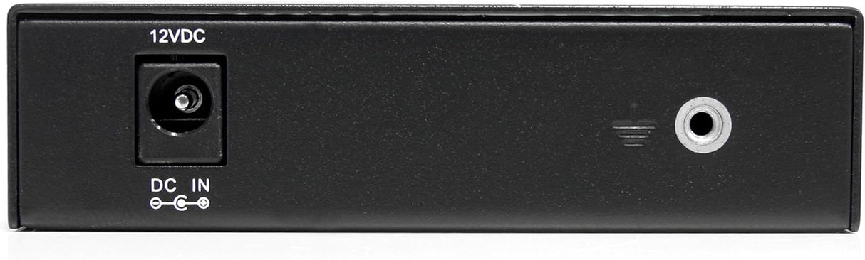 StarTech.com ET1000S40LC2 - Gigabit Ethernet Media Converter 1Gbps to Multi Mode Fiber Connector, Black