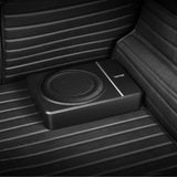 VEVOR Subwoofer para Debajo del Asiento para Automóvil 203 mm 240 W Altavoz Compacto para Coche Amplificador Incorporado Entrada Bajo Controlador de Volumen Control Remoto con Cable