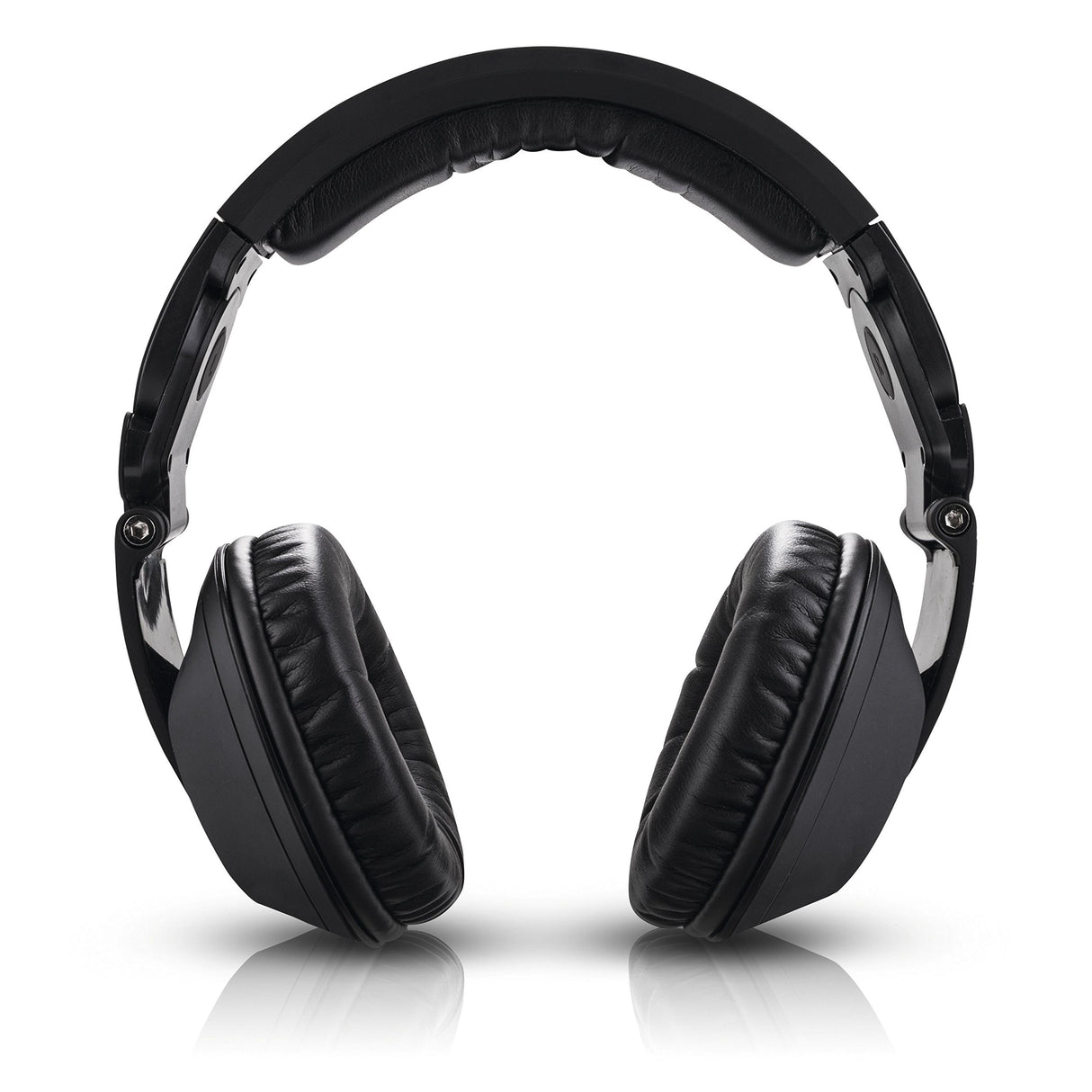 Reloop RHP-20 Knight - Auriculares Profesionales para DJ en diseño Giratorio Cerrado y Plegable, cómodo Acolchado de Espuma con Memoria con Superficie de Cuero proteínico de la Mejor Calidad