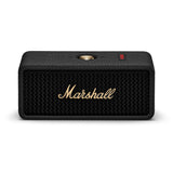 Marshall Emberton III Altavoces Bluetooth portátiles, inalámbricos, Emparejables, IP67 Resistentes al Polvo y al Agua, más de 32 Horas de Tiempo de reproducción - Negro y latón