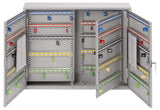 Burg-Wachter KC200HL Sterling Gabinetes de llaves de doble puerta resistentes, gris, 200 ganchos para llaves