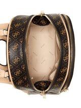 GUESS Mochila Grande Manhattan, marrón, Talla única para Mujer