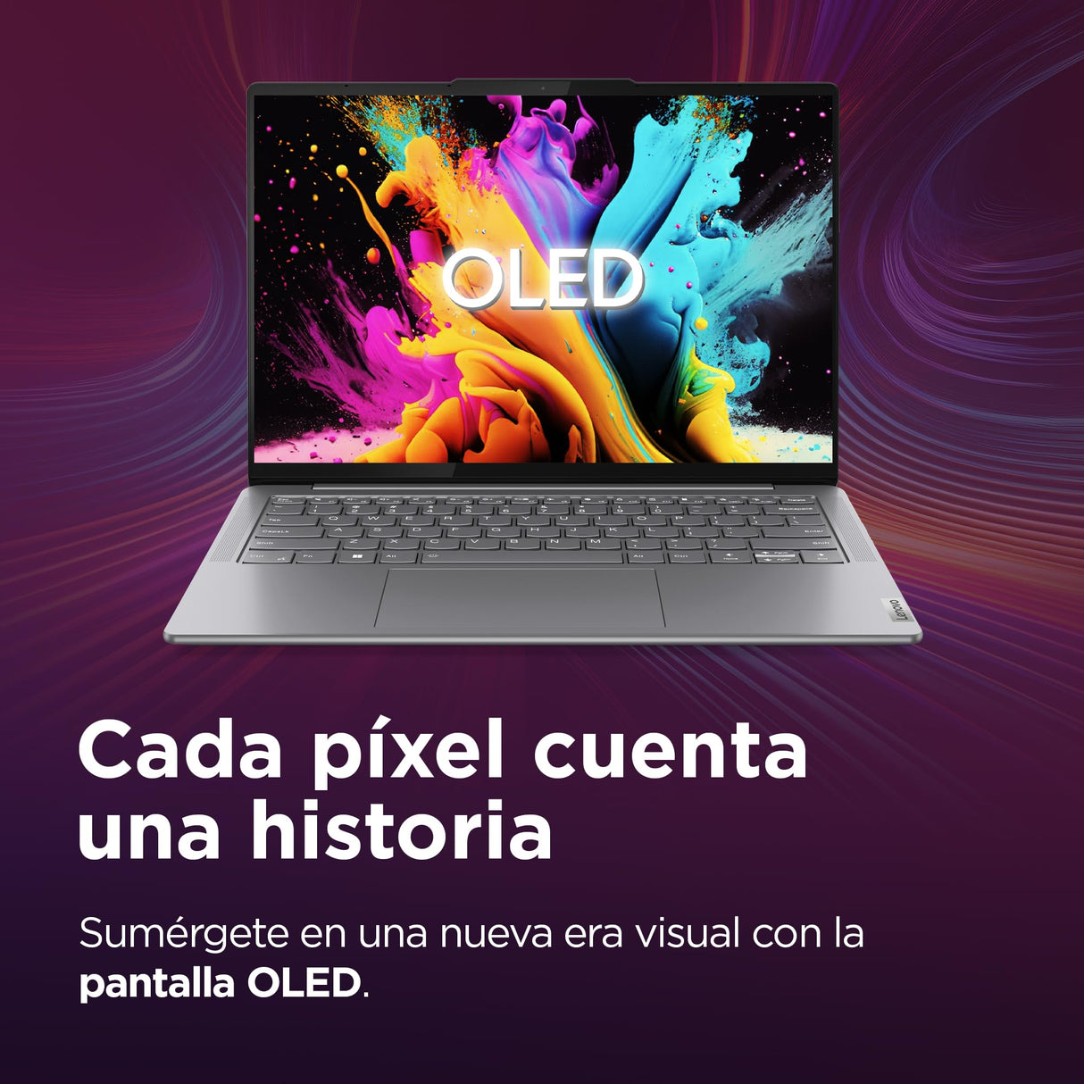 Lenovo Yoga Slim 7 Gen 9 – Ordenador Portátil IA 14'' WUXGA OLED (Intel Core Ultra 7 155H, Intel ARC Graphics, 32 GB RAM, 1 TB SSD, Wi-Fi 6E, Win 11 Home) Teclado QWERTY Español - Gris Luna