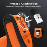 Tera Pro Lector de código de Barras QR de Calidad Industrial 2D Inalámbrico 1D Escáner de Mano 2.4G Inalámbrico + Bluetooth Excelente Resistencia a caídas (3 m) con Soporte súper Estable, 8100