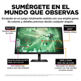 HP OMEN 27q - Monitor Gaming 27" QHD (2560 x 1440 a 165 Hz, IPS, 16:9, 1ms, HDMI, Antirreflejo, HDR, DisplayPort, AMD FreeSync Premium, Compatible con Consolas) Negro