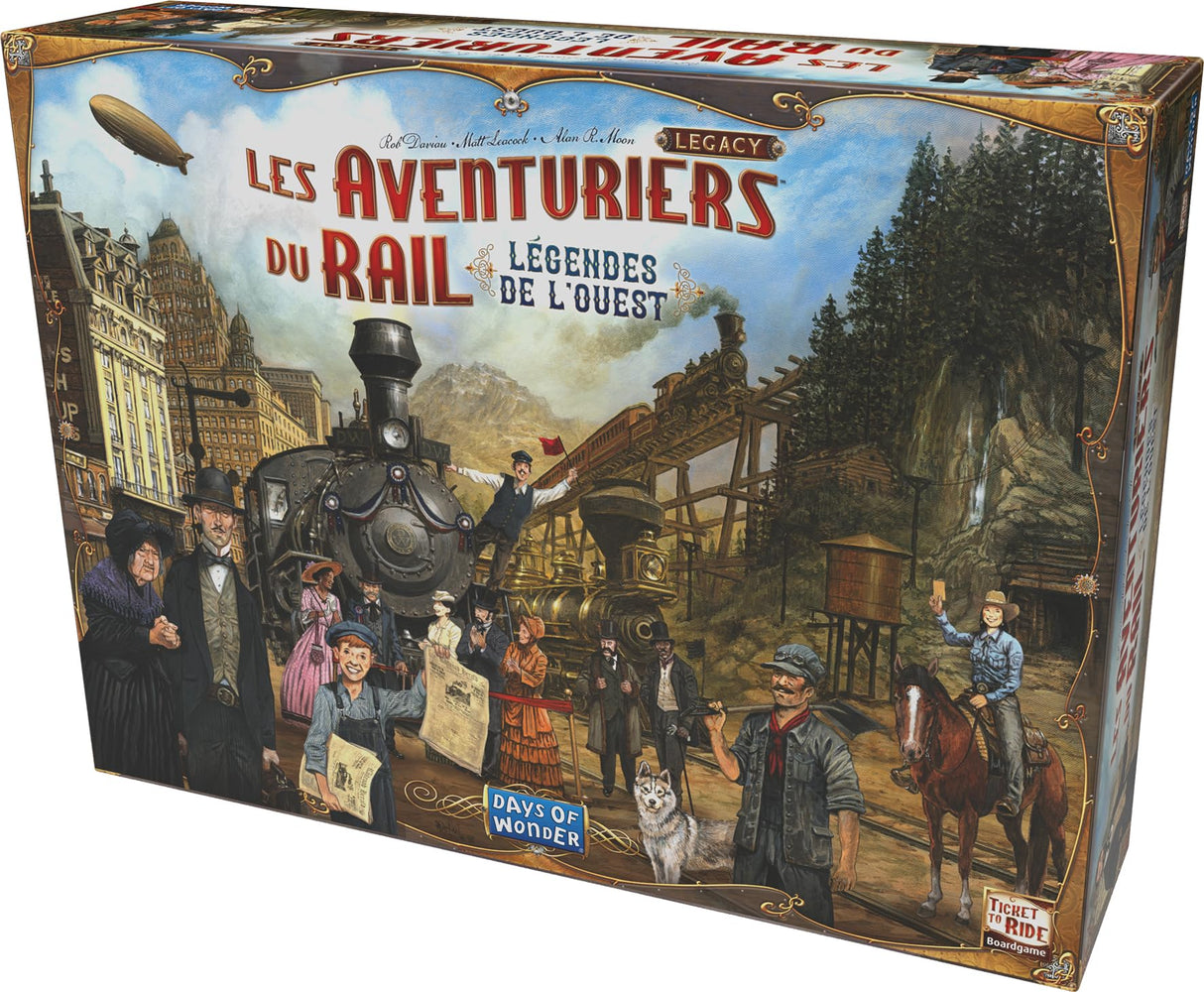 Aventuriers du Rail (Les) : Legacy – Versión Francesa