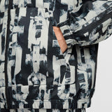 NIKE Chándal De Fútbol Tejido Con Capucha Para Hombre Fc Barcelona Third, Black/Pewter Grey/Lime Blast, FQ3038-010, 3XL