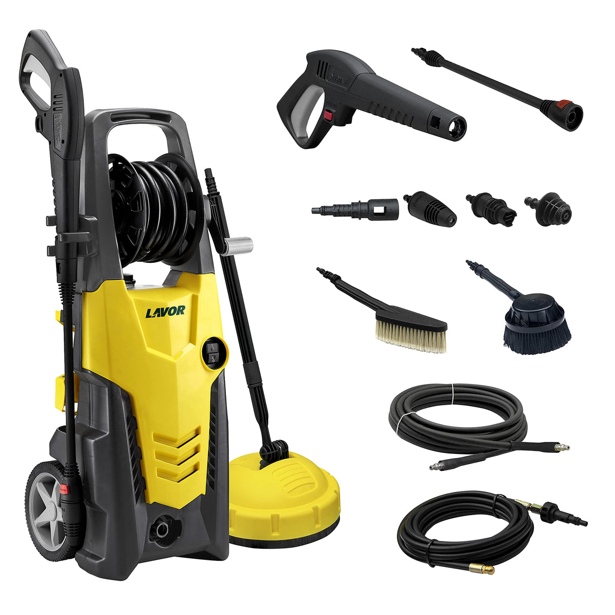 Lavor Hidrolimpiadora de agua fría PLANET 170 EXTRA, 2500 W, 230 V, 170 bar max, 510 l/h max - AC/DC