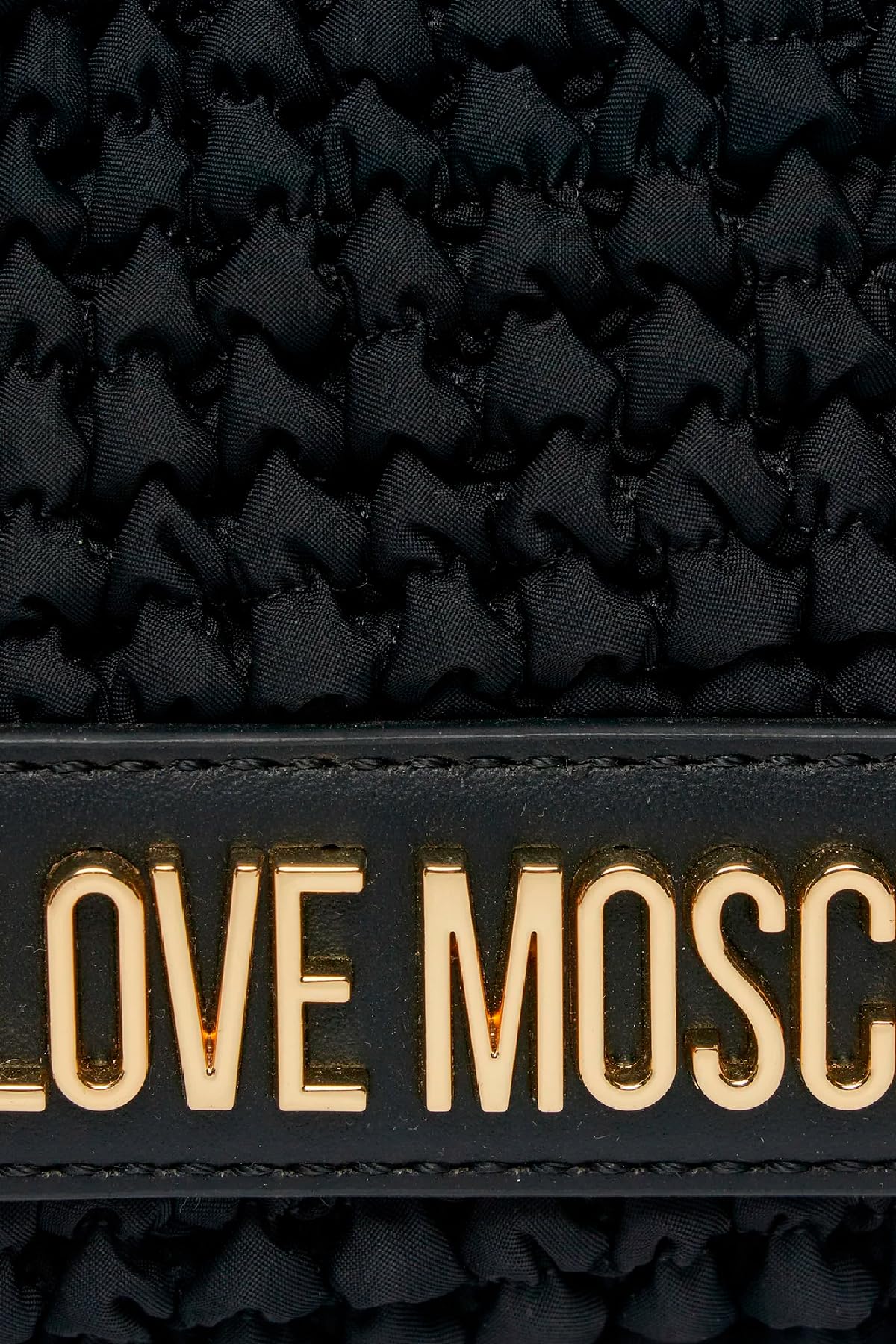 Love Moschino jc4241pp0i, Bolso de Hombro Mujer, Negro, Talla única