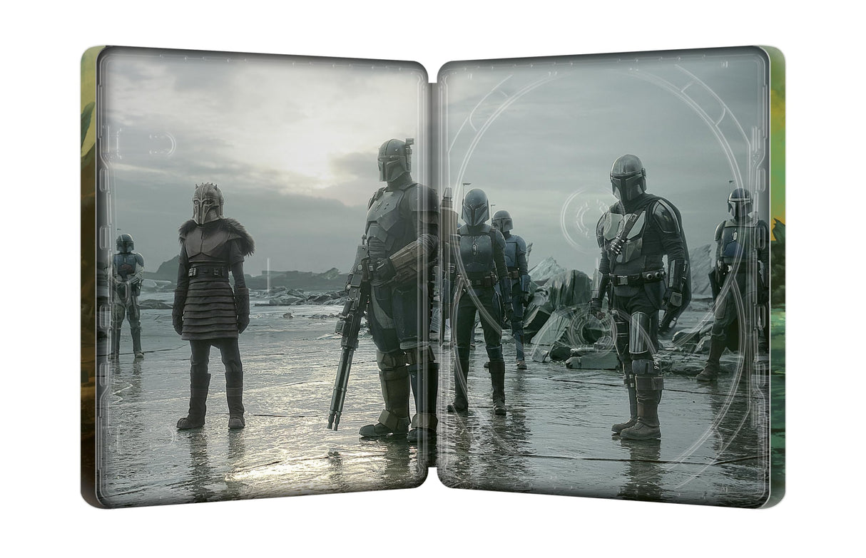 Star Wars Mandalorian Season 3 4K UHD + Blu ray Steelbook (Disney+ Original) (includes artcards) [Blu-ray] [Region Free]