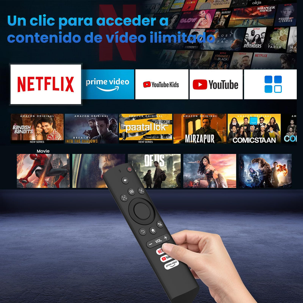 Mini Proyector【Netflix Oficial/Dolby Audio】con Altavoz BT, 15000L Proyector Portatil 4K Soporte WiFi Bluetooth, Proyector de Cine 1080P Full HD para Android/iOS/PS5