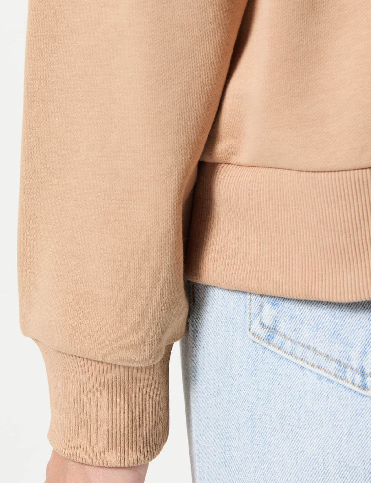 GANT Reg Tonal Shield C-Neck Sweat Sudadera, Caramel Beige, L para Mujer